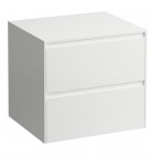 Laufen Lani szafka podumywalkowa 58,5 cm z blatem biały połysk H4043001122601