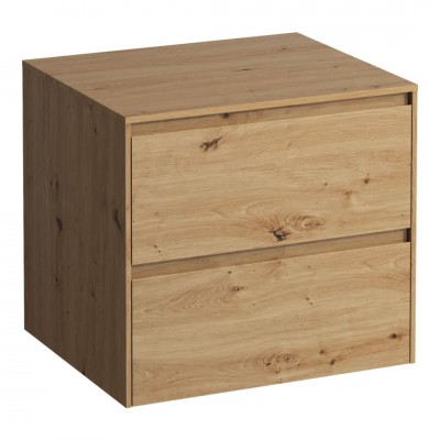 Laufen Lani szafka podumywalkowa 58,5 cm z blatem dziki dąb H4043001122671