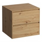 Laufen Lani szafka podumywalkowa 58,5 cm z blatem dziki dąb H4043001122671