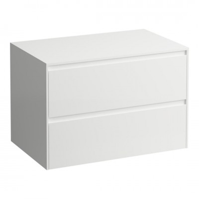 Laufen Lani szafka podumywalkowa 78,5 cm z blatem biały połysk H4043101122601