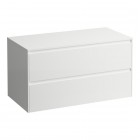 Laufen Lani szafka podumywalkowa 98,5 cm z blatem biały połysk H4043201122601