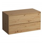 Laufen Lani szafka podumywalkowa 98,5 cm z blatem dziki dąb H4043201122671