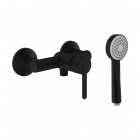 Laufen Lua bateria prysznicowa ścienna czarny mat H3310810811311