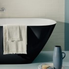 Laufen Lua wanna wolnostojąca 170x75 cm czarny mat/biały H2200820680001