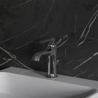 Omnires Armance bateria umywalkowa stojąca retro chrom AM5210CR