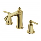 Omnires Armance bateria umywalkowa 3-otworowa stojąca retro mosiądz szczotkowany AM5214BSB