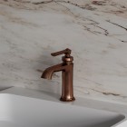 Omnires Armance bateria umywalkowa stojąca retro miedź antyczna AM5210ORB