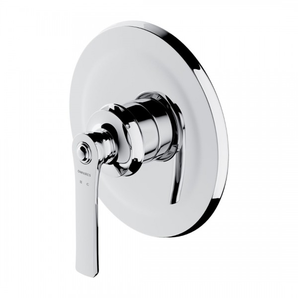 Omnires Armance bateria prysznicowa podtynkowa retro chrom AM5245CR