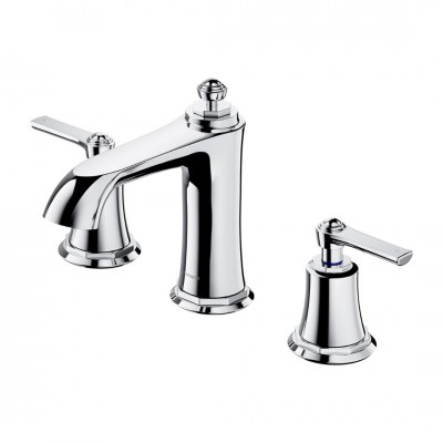 Omnires Armance bateria umywalkowa 3-otworowa stojąca retro chrom AM5214CR