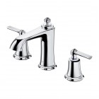 Omnires Armance bateria umywalkowa 3-otworowa stojąca retro chrom AM5214CR