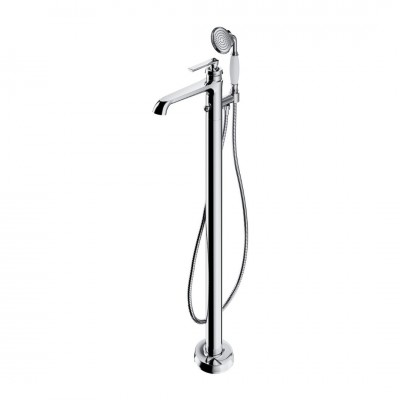 Omnires Armance bateria wannowa wolnostojąca retro chrom AM5233CR