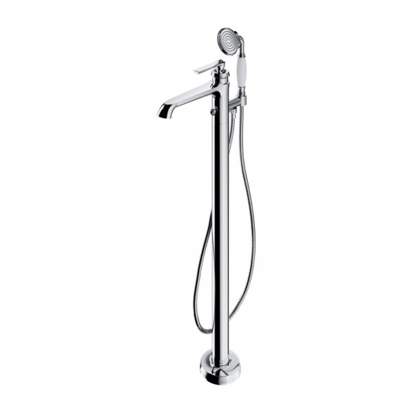 Omnires Armance bateria wannowa wolnostojąca retro chrom AM5233CR