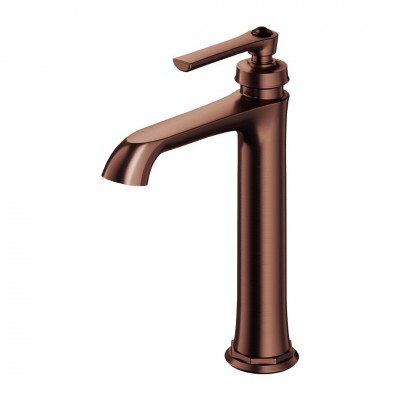 Omnires Armance bateria umywalkowa wysoka stojąca retro miedź antyczna AM5212ORB