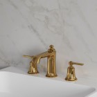 Omnires Armance bateria umywalkowa 3-otworowa stojąca retro złoty połysk AM5214GL