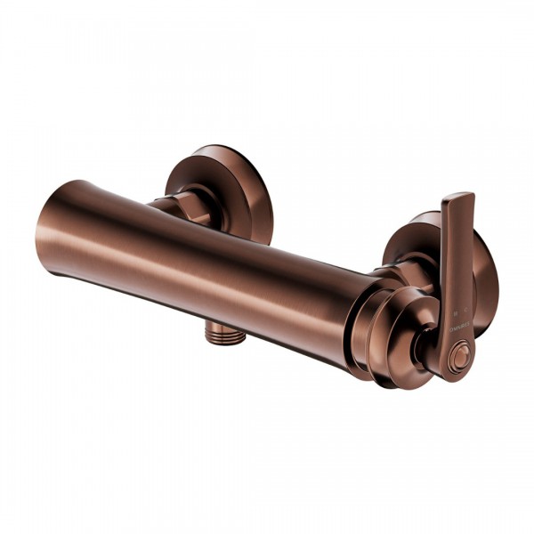 Omnires Armance bateria prysznicowa ścienna retro miedź antyczna AM5240ORB