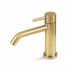 Vema Otago bateria umywalkowa stojąca bez korka złoty szczotkowany V32011.AP.98