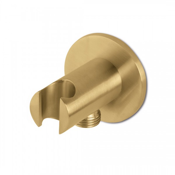 Vema Otago przyłącze kątowe z uchwytem złoty szczotkowany V17173.AP.98