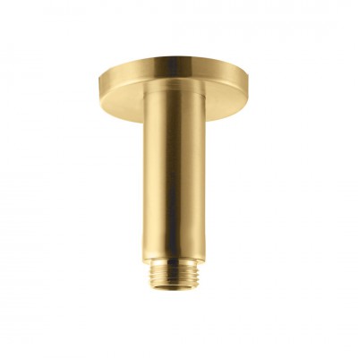 Vema Otago ramię sufitowe do deszczownicy okrągłe 10 cm złoty szczotkowany V08264.AP.98