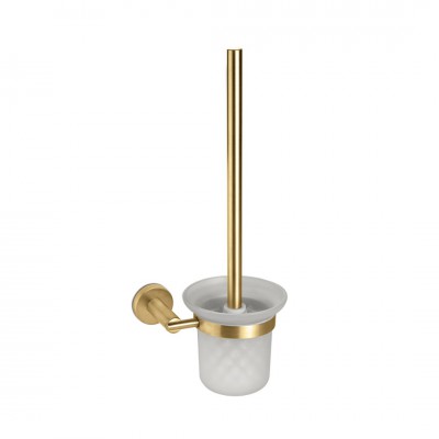 Vema Otago szczotka WC wisząca złoty szczotkowany V17340.AP.98