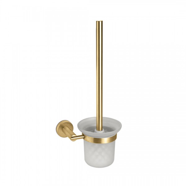 Vema Otago szczotka WC wisząca złoty szczotkowany V17340.AP.98