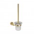 Vema Otago szczotka WC wisząca złoty szczotkowany V17340.AP.98