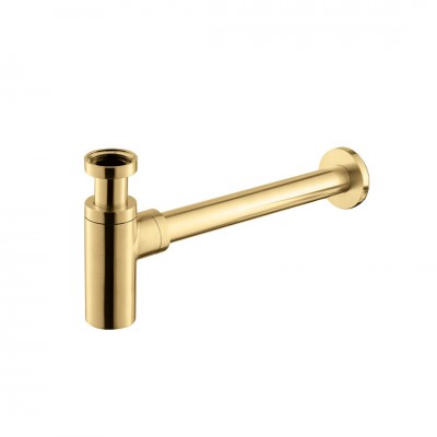 Vema Otago syfon umywalkowy okrągły złoty szczotkowany P000459.AP.98