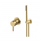 Vema Otago zestaw prysznicowy podtynkowy złoty szczotkowany 57489
