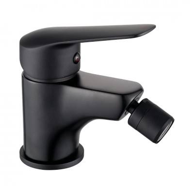 Deante Neo Boro bateria bidetowa stojąca czarny mat BMO_N30M