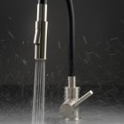 Deante Neo Luno bateria kuchenna stojąca czarny mat/stal BOC_B740