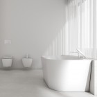 Deante Silia bateria wannowa 4-otworowa biały mat BQS_A14M