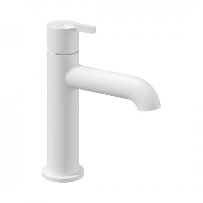 Deante Silia bateria umywalkowa stojąca biały mat BQS_A20M