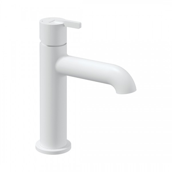 Deante Silia bateria umywalkowa stojąca biały mat BQS_A20M