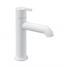 Deante Silia bateria umywalkowa stojąca biały mat BQS_A20M