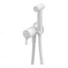 Deante Silia bateria bidetowa podtynkowa ze słuchawką typu bidetta biały mat BQS_A34M