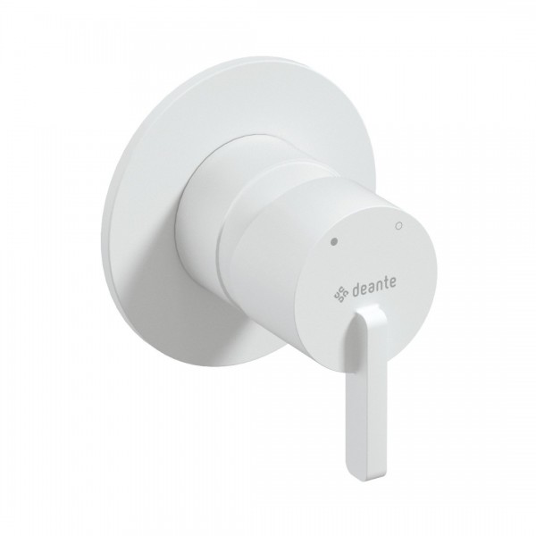 Deante Silia bateria prysznicowa podtynkowa biały mat BQS_A44L