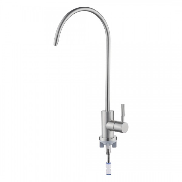 Deante wylewka do wody filtrowanej stal szczotkowana BEZ_F62F