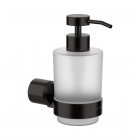 Deante Arnika dozownik na mydło ścienny czarny mat ADA_N421