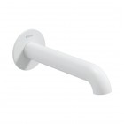 Deante Silia wylewka wannowa ścienna 20,5 cm biały mat NQS_A81K