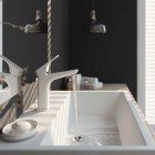 Deante Temisto umywalka nablatowa 50x50 cm CDT 6U5S