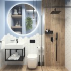 Deante Temisto umywalka nablatowa 50x50 cm CDT 6U5S