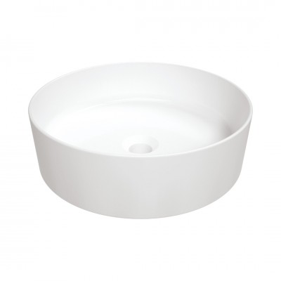 Deante Round umywalka okrągła 40 cm nablatowa biała CGR_6U4S