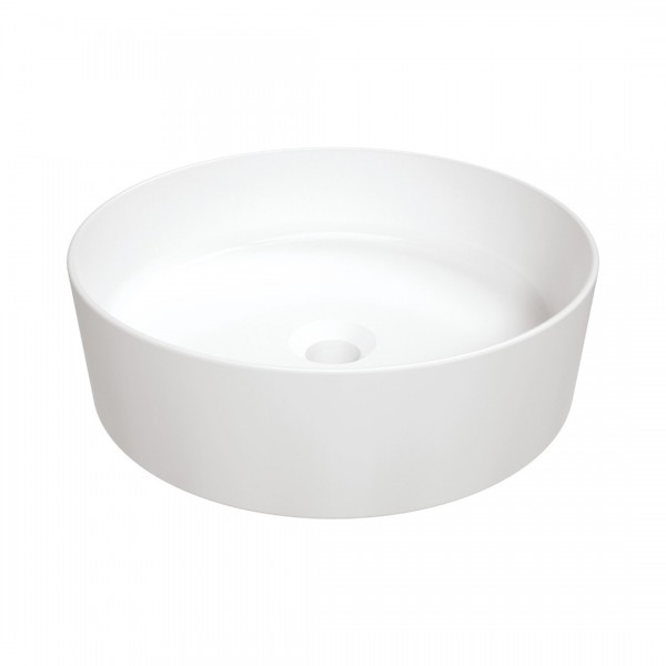 Deante Round umywalka okrągła 40 cm nablatowa biała CGR_6U4S