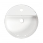 Deante Round umywalka okrągła 42 cm nablatowa biała CGR_6U4B
