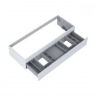 Oltens Vernal szafka 120 cm podumywalkowa wisząca szary mat 60012700