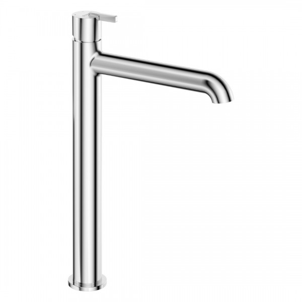 Deante Silia bateria umywalkowa wysoka stojąca chrom BQS_020K