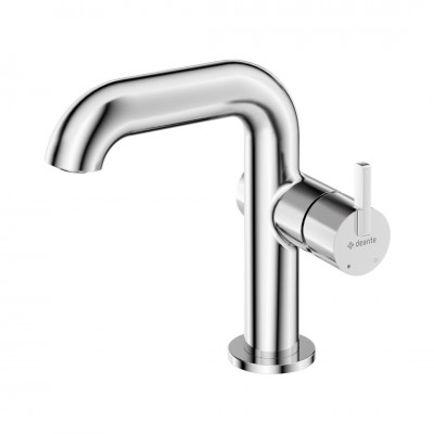 Deante Silia bateria umywalkowa stojąca stal chrom BQS_024M