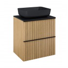 Elita Meble Asami szafka podumywalkowa 60 cm dąb naturalny fornir 169431