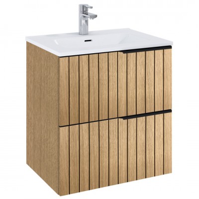 Elita Meble Asami szafka podumywalkowa 60 cm dąb naturalny fornir 169431