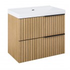 Elita Meble Asami szafka podumywalkowa 80 cm dąb naturalny fornir 169432