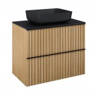 Elita Meble Asami szafka podumywalkowa 80 cm dąb naturalny fornir 169432